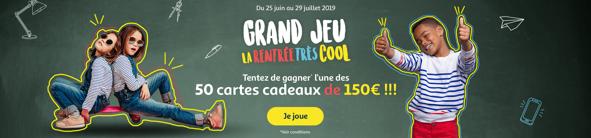 grand jeu la rentrée très cool